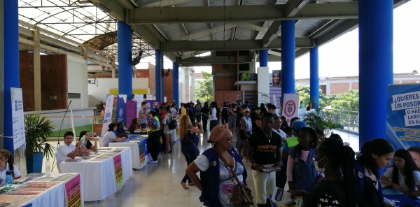 PARTICIPACI&Oacute;N DE LA UNIVERSIDAD DEL VALLE EN LA FERIA DE SERVICIOS DE EDUCACI&Oacute;N ORGANIZADA POR LA ALCALD&Iacute;A DE LA CIUDAD DE CALI