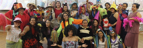 Talleres para maestras durante la semana de receso